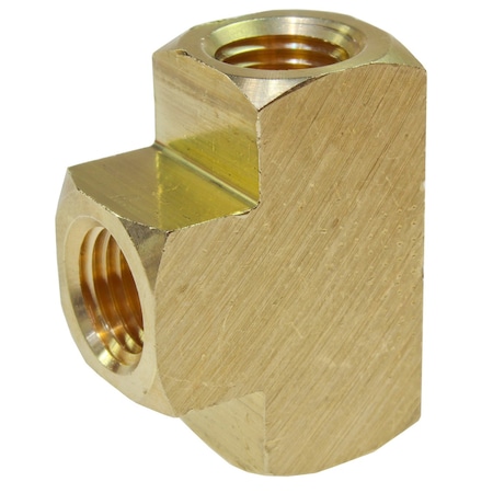 Coilhose Pneumatics Tee 1/2" FPT Brass Pipe Fitting T008